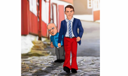 Tey ganga reyðklødd